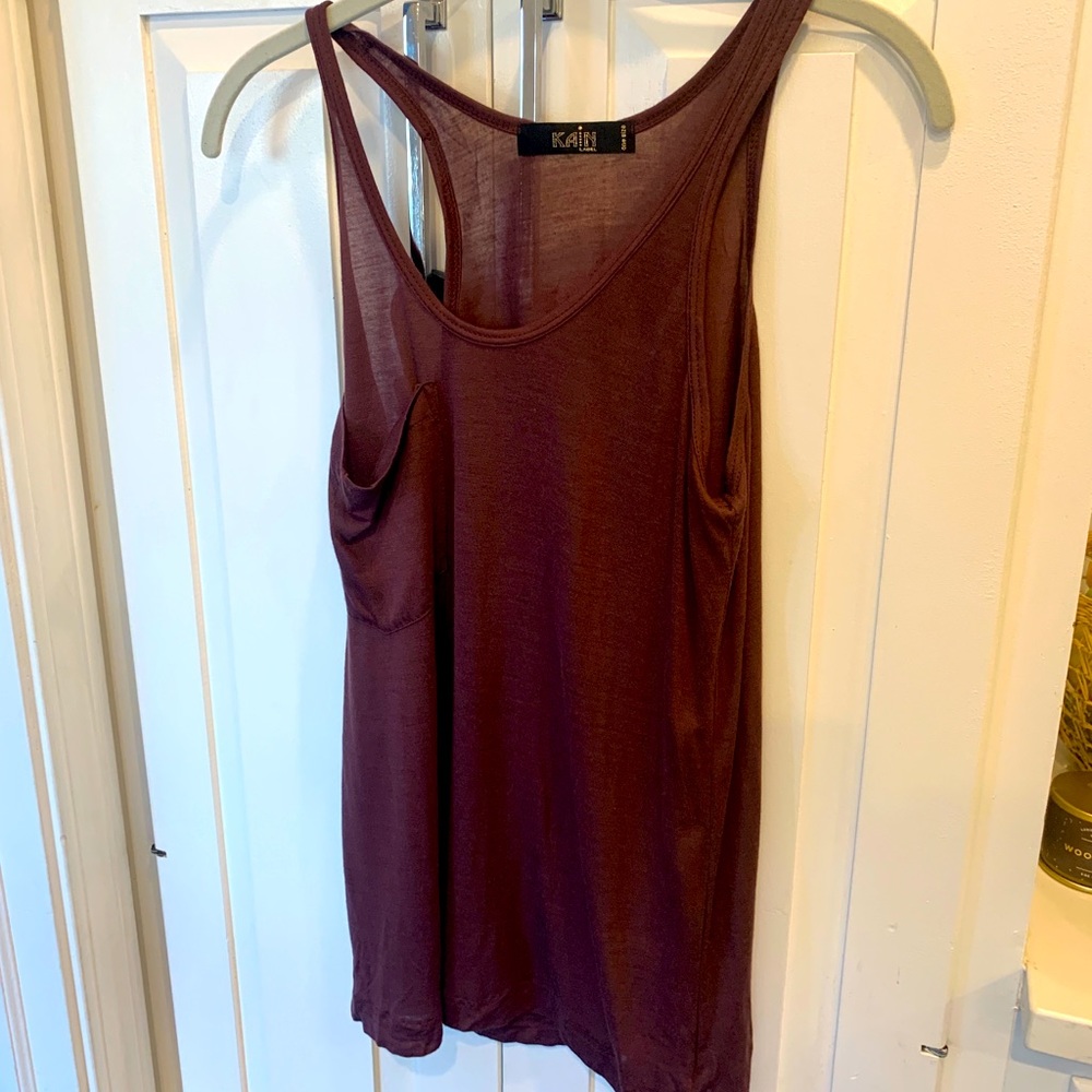 Kain brown tank, never worn